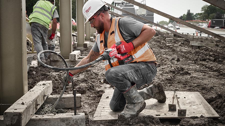 aiguille vibrante à béton sans fil M18 FCVN aiguille vibrante à béton sans fil M18 FCVN